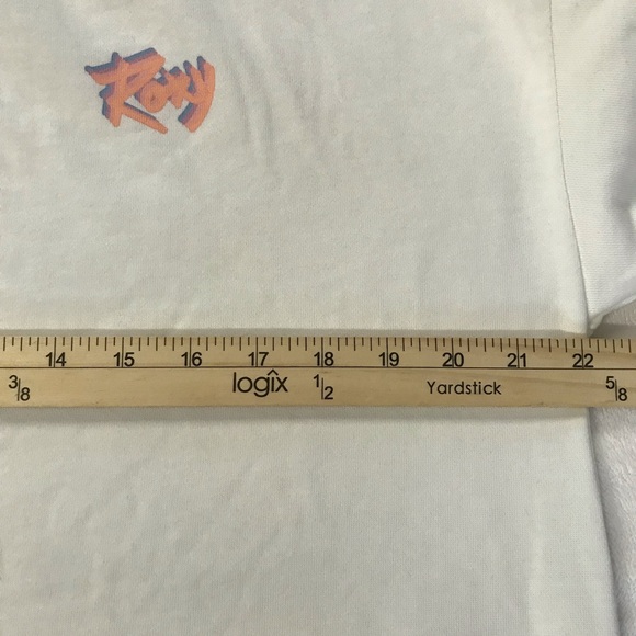 Roxy Love Song A Pullover Women’s Size S Color White Hi-Low Length lightweight. - Picture 8 of 15